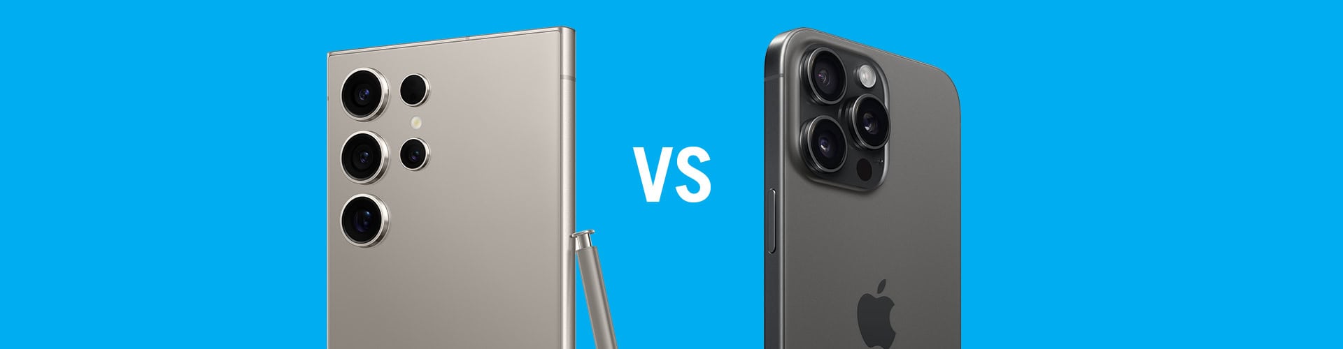 iPhone 15 Pro Max vs Galaxy S24 Ultra 2024