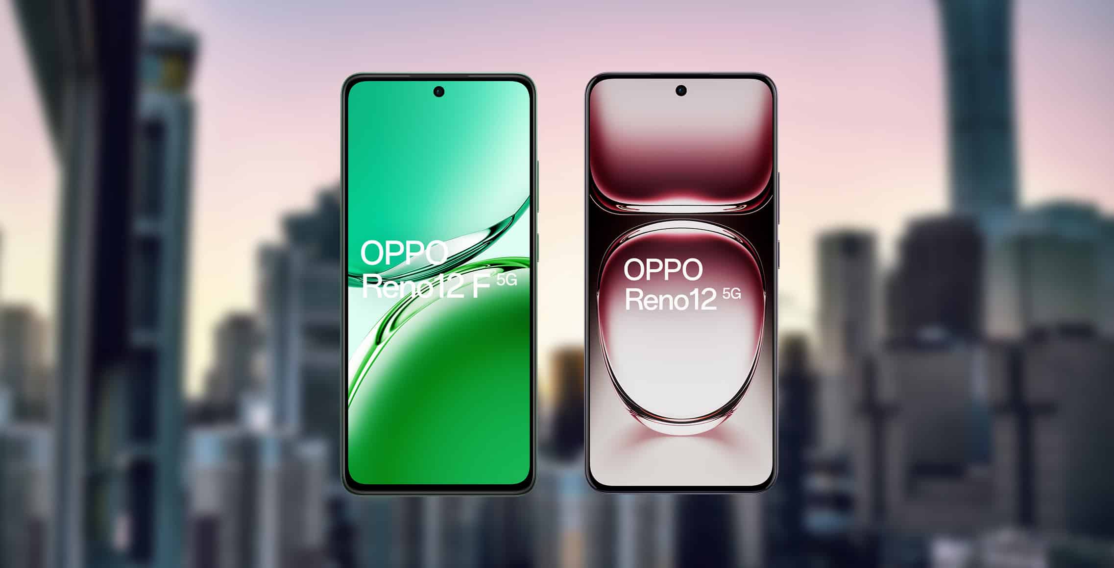 oppo reno12 f versus reno12 vergelijking