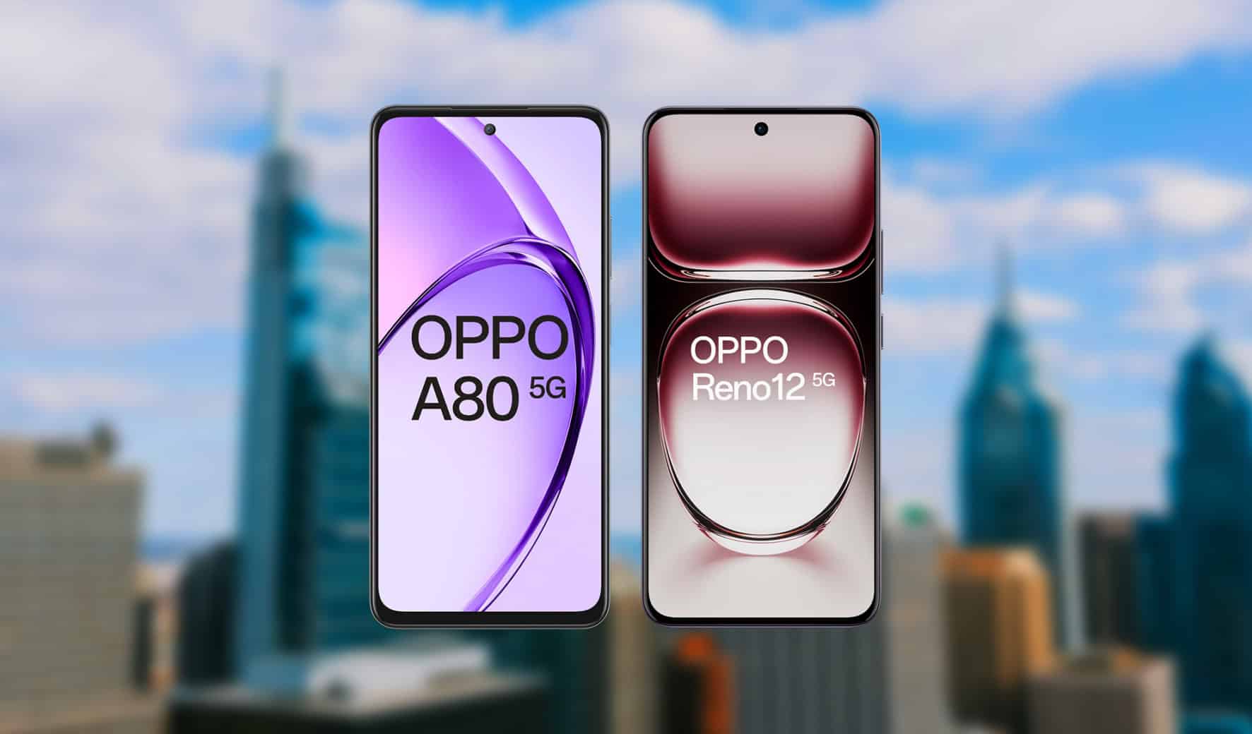 oppo reno12 vs reno a80