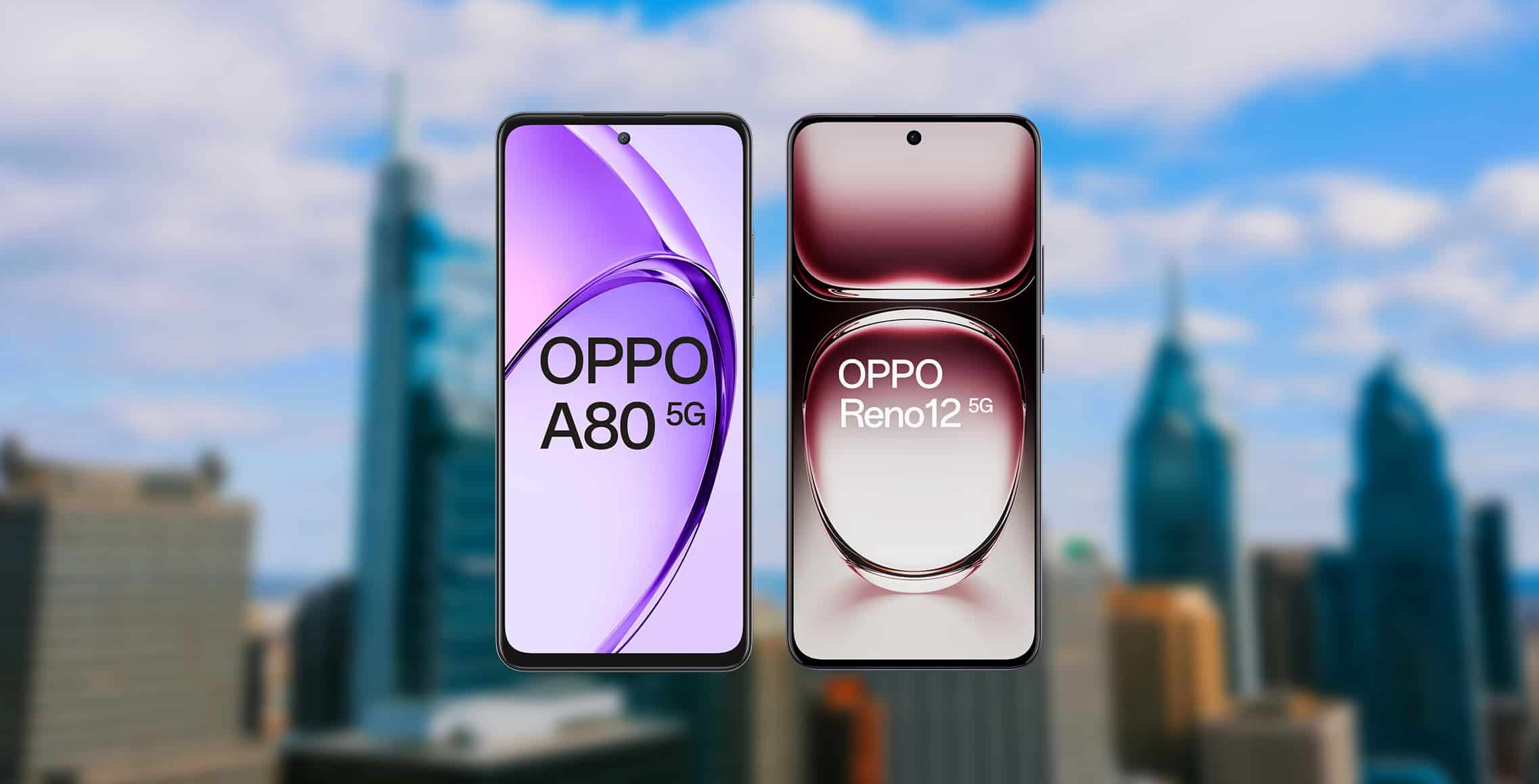 oppo reno12 vs reno a80